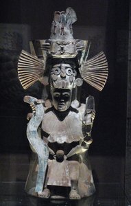 Incensario en forma del dios Tlaloc, Tláhuac, periodo Posclásico Tardío, c.1500 de Aztec
