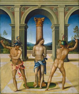 La flagelación de Cristo, c. 1512-1515