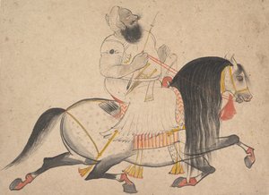 Retrato ecuestre de un noble, ca. 1775