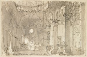 Vista de la Capilla de la Madonna de