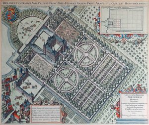 Hof te Honsholerdijk (siglo XVII) de Balthasar Florisz. van Berckenrode