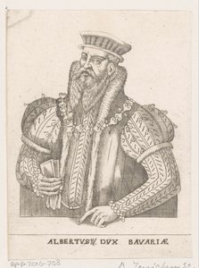 Retrato de Albrecht V, duque de Baviera de Balthasar Jenichen