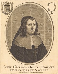 Ana de Austria de Balthasar Moncornet