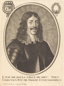 Luis XIII, Rey de Francia de Balthasar Moncornet