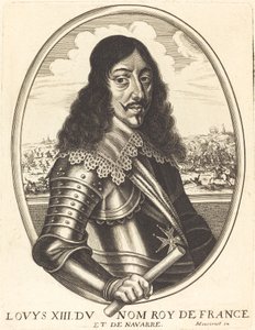 Luis XIII, Rey de Francia de Balthasar Moncornet