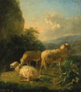 Ovejas de Balthasar Paul Ommeganck