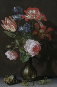 Naturaleza muerta con flores