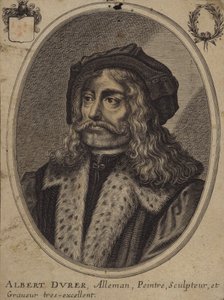 Albrecht Durer, pintor y grabador alemán (grabado) de Balthazar Moncornet