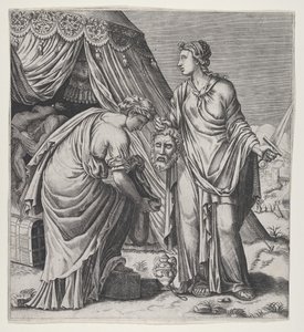 Judith con la cabeza de Holofernes
