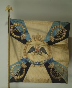 Estandarte del Regimiento de Granaderos de la Guardia de Vida, 1879 de Banners and Standards Flags
