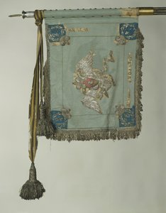 El Estandarte de San Jorge del Regimiento de Coraceros de la Guardia de Su Majestad, c. 1830