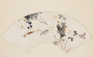 Rosa y mantis religiosa, siglo XIX 1801-1900 de Baoru Liu