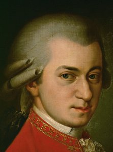 Wolfgang Amadeus Mozart ... (óleo sobre lienzo)