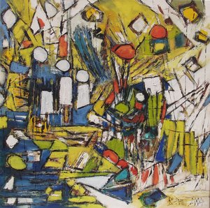 Formas abstractas vibrantes de Barbara Piatti