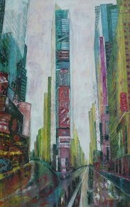 Reflejos de una ciudad llena de vida de Barbara Piatti