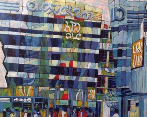 Reflejos de una ciudad llena de vida de Barbara Piatti