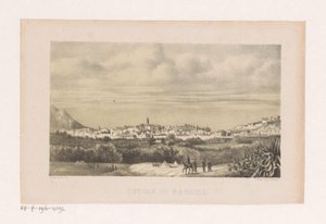 Vista de Tetuán en Marruecos Tetuán en Marruecos (título sobre objeto)