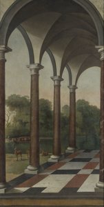 Columnas que dan a un parque de Barent Fabritius (attributed to)