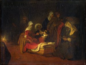 La Denominación de San Juan Bautista - Pintura de Barent Fabritius