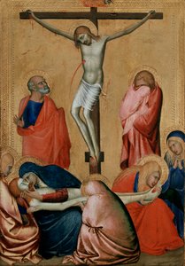 La Crucifixión y el Lamento, siglo XIV