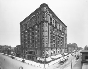 Hotel Lexington, Chicago, Illinois, EE.UU., c.1905 (foto en b/n)