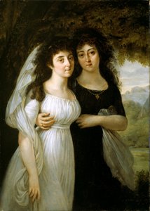 Retrato de las hermanas Maistre de Baron Antoine Jean Gros