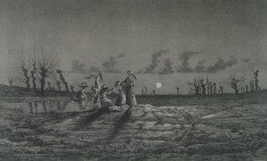 Las Lavanderas o las Lavanderas Nocturnas, ilustración para Leyendas Rústicas de George Sand (1804-76) 1858