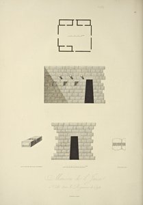 Casa del Inca en Callo en el Reino de Quito, ilustración de "Vues des Cordillères et Monumens des Peuples Indigènes de l