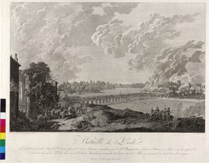 Batalla de Lodi 1796 (grabado en cobre) de Baron Louis Albert Bacler d