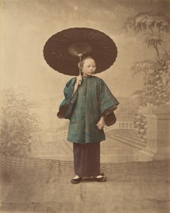 Mujer de Cantón, 1870s de Baron Raimund von Stillfried