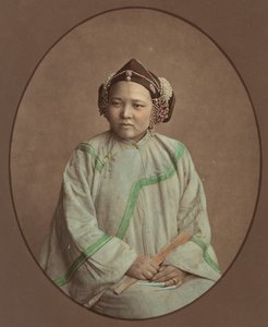 Fille de Lanxchow, 1870s de Baron Raimund von Stillfried