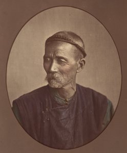 Viejo chino de Cantón, 1870s de Baron Raimund von Stillfried