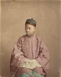 [Joven caballero chino], 1870s de Baron Raimund von Stillfried