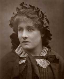 Actriz británica Mary Rorke en The Harbour Lights, 1886 de Barraud