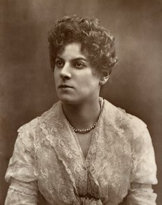 Actriz británica Miss Jessie Millward en The Harbour Lights de Barraud