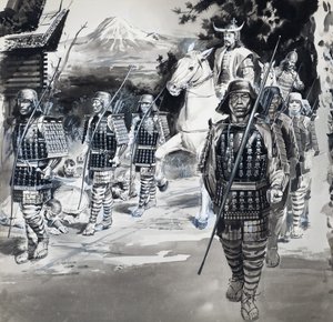Guerreros asiáticos de Barrie Linklater
