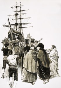 En 1823, el Mary Dear se llenó de oro procedente de Perú y los nobles españoles