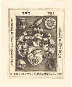 Ex libris de Hieronymus Baumgartner de Barthel Beham