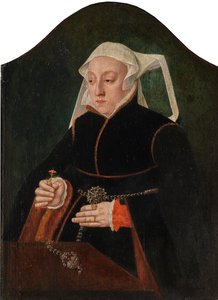 Retrato femenino de Bartholomäus Bruyn