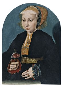 Retrato de una Dama de Bartholomaeus Bruyn