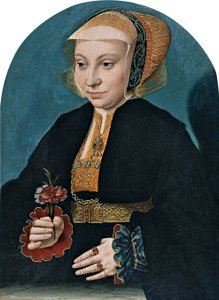 Retrato de mujer de Bartholomaeus Bruyn the Elder