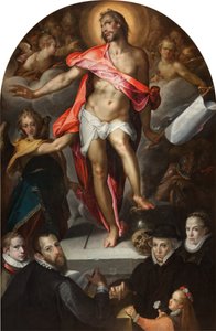 Epitafio del orfebre de Praga Nicholas Müller de Bartholomaeus Spranger