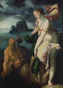 Glauco y Escila de Bartholomaeus Spranger