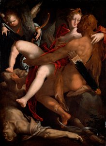 Hércules, Deyanira y el centauro Neso