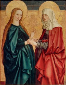 La visitación de María de Bartholomäus Zeitblom