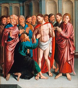 La incredulidad de Santo Tomás de Bartholomaeus the Elder Bruyn