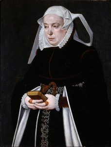 Retrato de mujer, c.1560-70 (óleo sobre tabla) de Bartholomaus the Younger Bruyn
