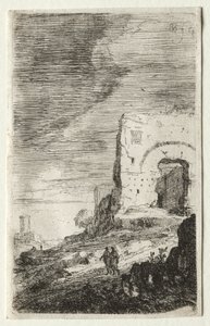 Los Baños de Caracalla de Bartholomeus Breenberg