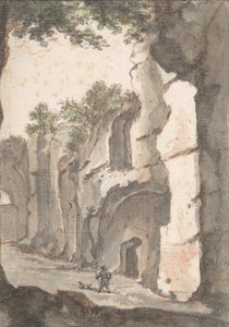 Vista romana, principios del siglo XVII de Bartholomeus Breenbergh
