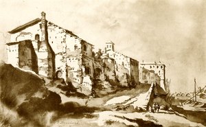 El Ripa Grande en Roma de Bartholomeus Breenbergh
